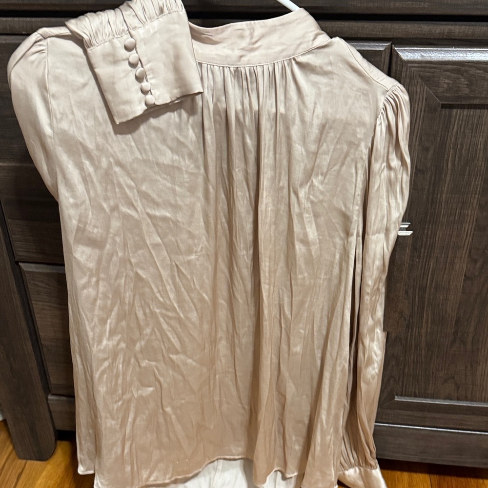 Elegant Cream Women's Blouse from HM size L